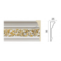 295-115G/Молдинг средний Decor Dizayn